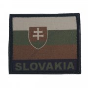 Nášivka vlajka SK bojová 7x6 zelená