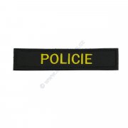Patch Label black POLICIE