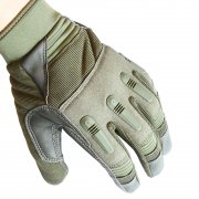Taktické rukavice B13 Zelené vel. L