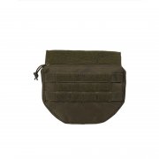 Tactical vest drop bag green