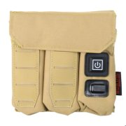 MOLLE warmer magazine pouch 3x pistol Coyote Brown