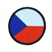 Nášivka vlajka ČR kruh