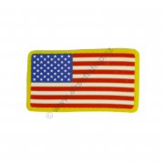 Nášivka vlajka USA - 3D plast