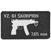 Patch VZ 61 ŠKORPION 7,65 Br. Black/White