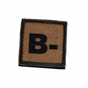 Patch blood type B- coyote