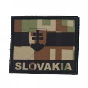 Nášivka vlajka SK bojová 7x6 pouštní