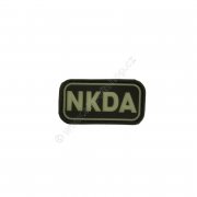 Nášivka NKDA svítící - 3D plast