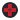 Nášivka kruh medic červený kříž