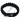 Bracelet Paracord Black size L