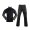 Conquer COMBAT field trousers+Taktical shirt Multica Black size L