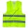Safety vest reflexive yellow