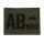 Patch blood type AB- Green
