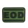 Patch EOD green - 3D plastic