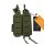 Conquer MOLLE open magazine pouch 2x pistol green